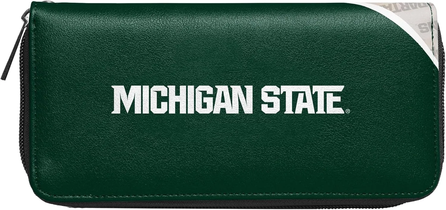 Littlearth Women's NCAA Curve Zip Organizer Wallet
