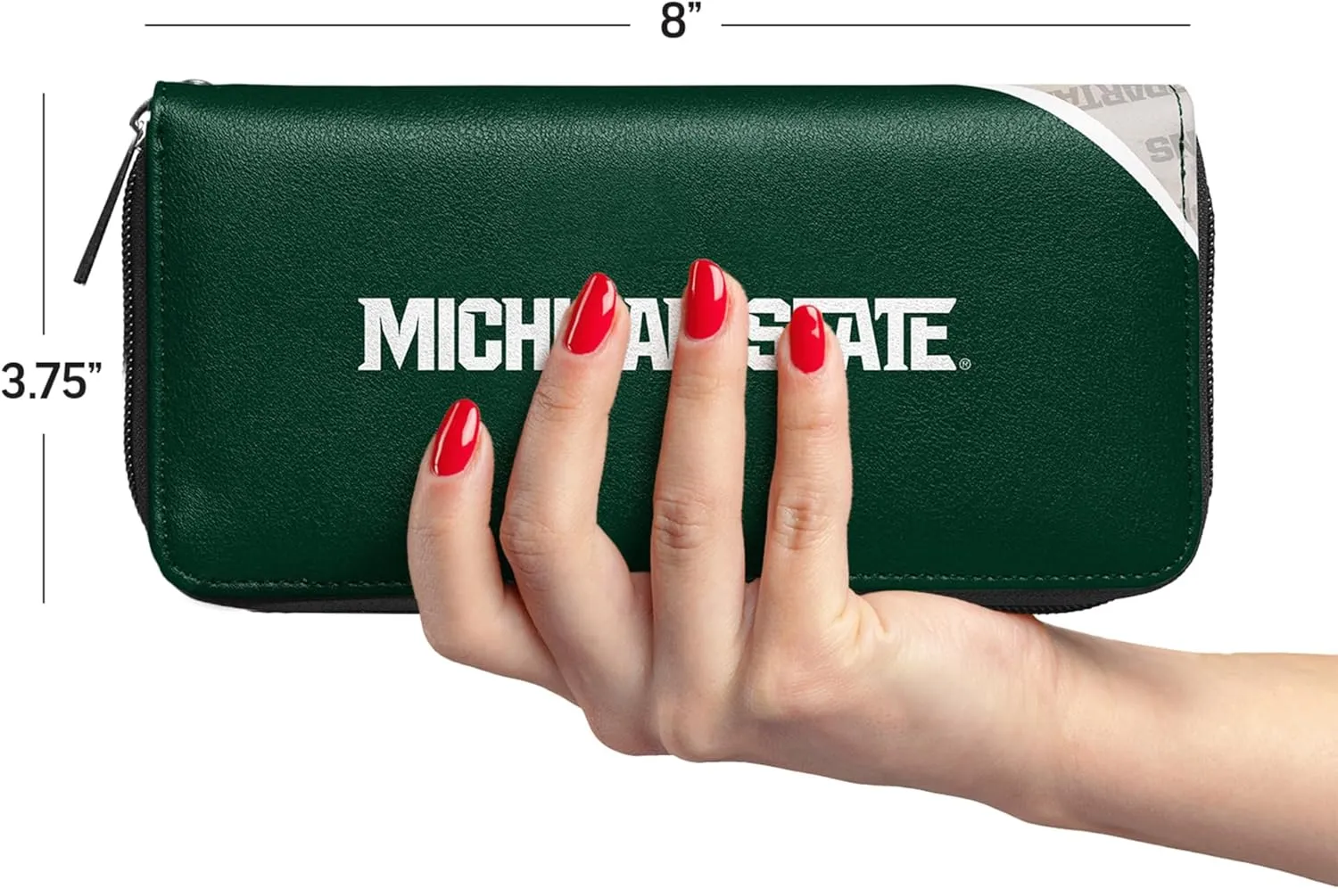 Littlearth Women's NCAA Curve Zip Organizer Wallet