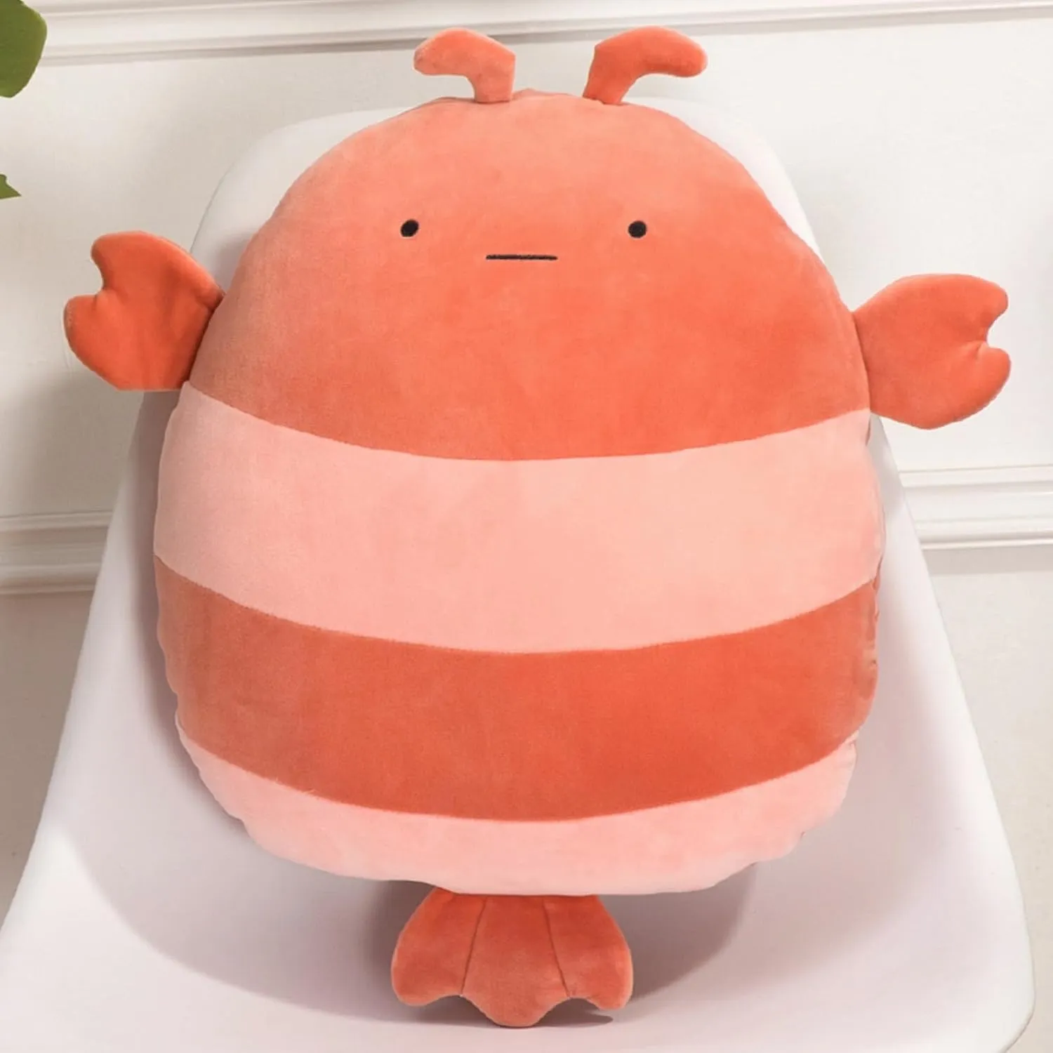 Lobster Plush Pillow, 16 inch Lobster Stuffed Animal Plush Toy Cute Plush Animal Pillows for Birthday, Valentine, Christmas