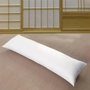 Long Body Pillow for Side Sleepers, Anime Body Pillow 70.8x23.6in, White Dakimakura Hugging Pillow, Large Lumbar Pillow Insert for Adults
