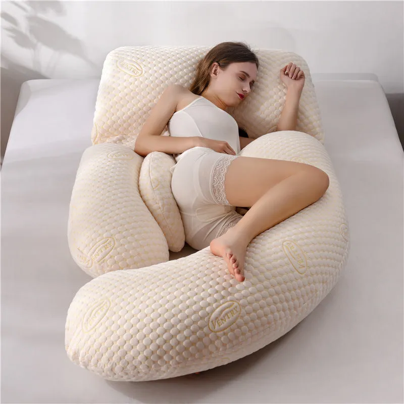 Lumbar Side Sleep Support Multifunctional Pregnancy Lumbar Pillow U-shaped Pillow