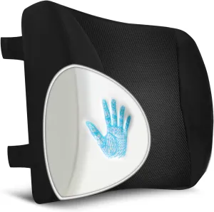 Lumbar Support Pillow for Office Chair Car, Gaming Chair Lower Back Pain Relief Memory Foam Cushion with 3D Mesh Cover Ergonomic Orthopedic Back Rest Lower Back Support