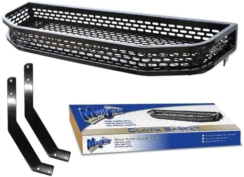 Madjax 04-009 Front Clay Basket Steel for Club Car Precedent 2004 - Up Golf Cart