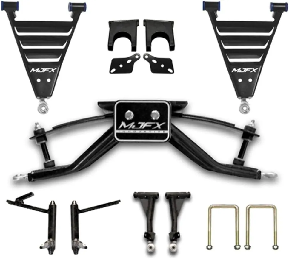 MadJax Heavy Duty Lift Kit for Club Car DS Golf Cart Models | 6 Inch A-Arm Lift Kit | Compatible with 1982-2000 Models with Metal Dust Covers