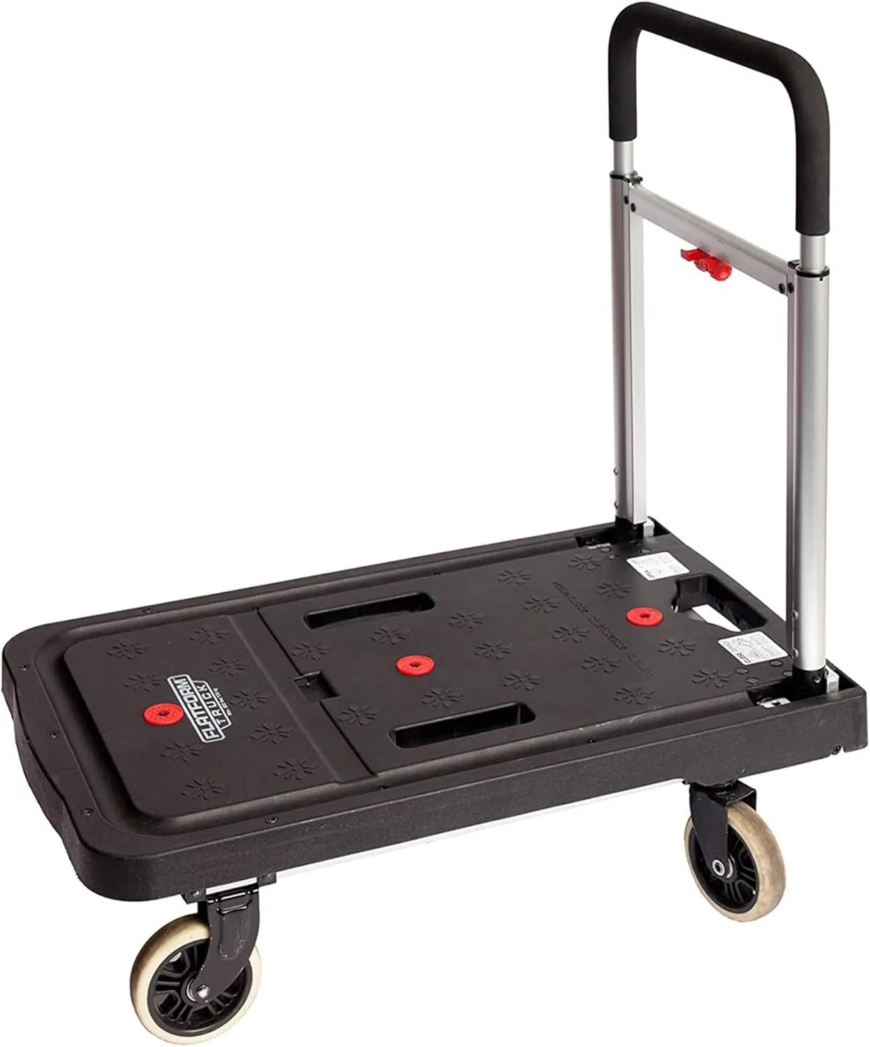 Magna Cart 3 Pack Collapsible Dolly Cart, Rolling Trolley with Wheels, 300 Lbs
