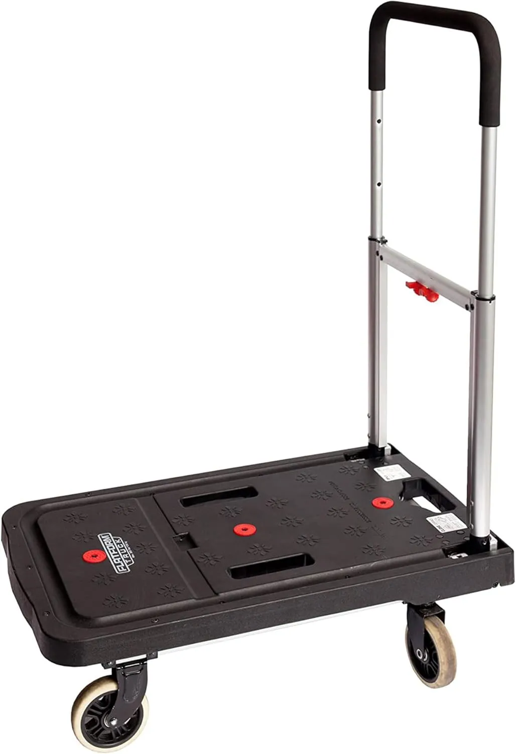 Magna Cart 3 Pack Collapsible Dolly Cart, Rolling Trolley with Wheels, 300 Lbs