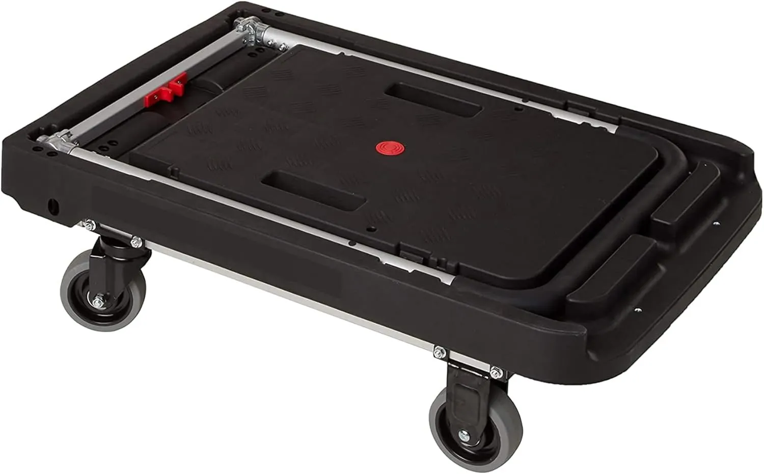 Magna Cart 3 Pack Folding Dolly Cart, Platform Hand Truck with Wheels, 500 Lbs