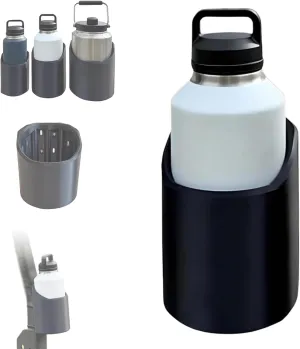 Magnetic Bottle Mounts for 46, 50, 64 oz, Strong Magnet Portable Water Bottle Holder, Heavy Duty Magnetic Cup Storage Rack Holder for Truck Golf Cart Tractor Bus Lawnmower (64 oz)