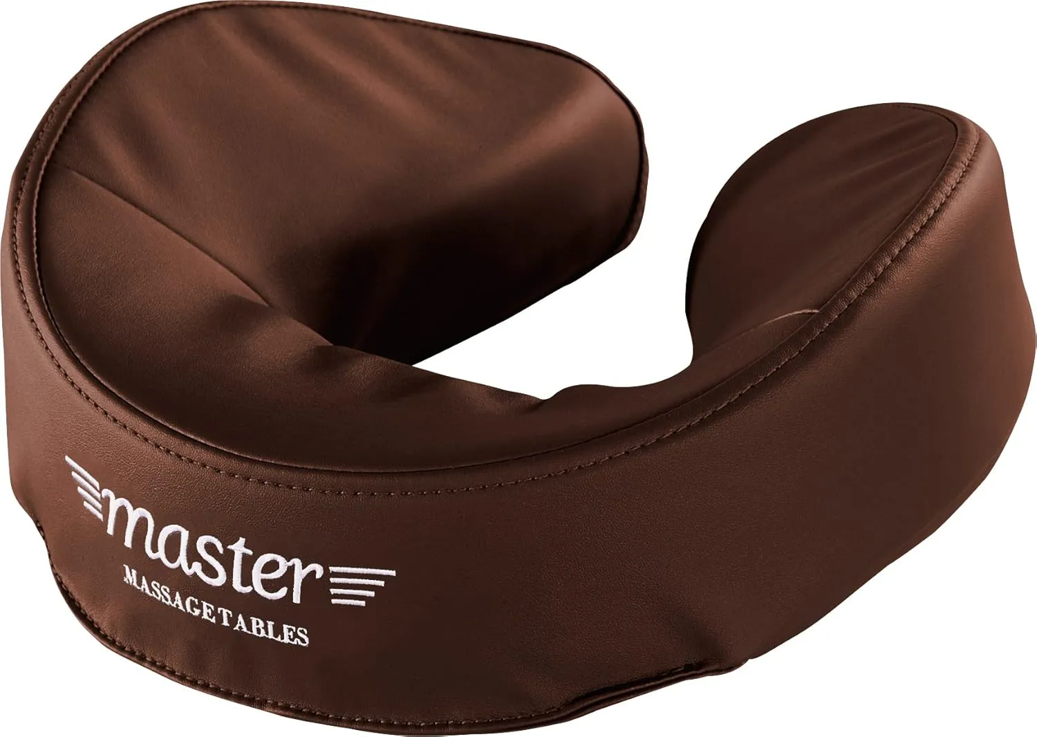Master Massage Patented Ultra Plush Memory Foam Face cushion Pillow Headrest Brown, (10080R)