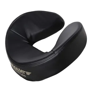 Master Massages Patented Ultra Plush Memory Foam Face Cushion Pillow Headrest, Black, 1 Count