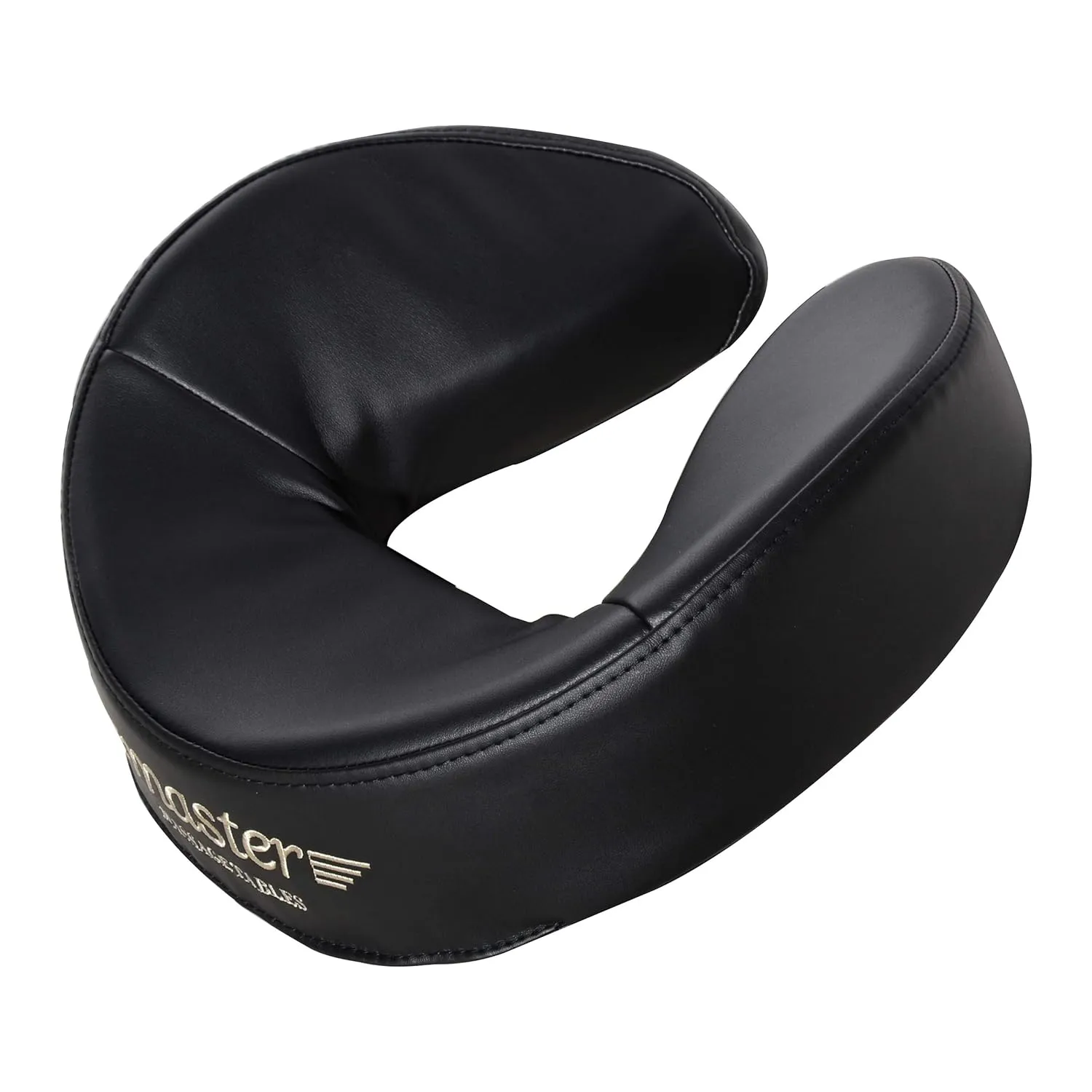 Master Massages Patented Ultra Plush Memory Foam Face Cushion Pillow Headrest, Black, 1 Count