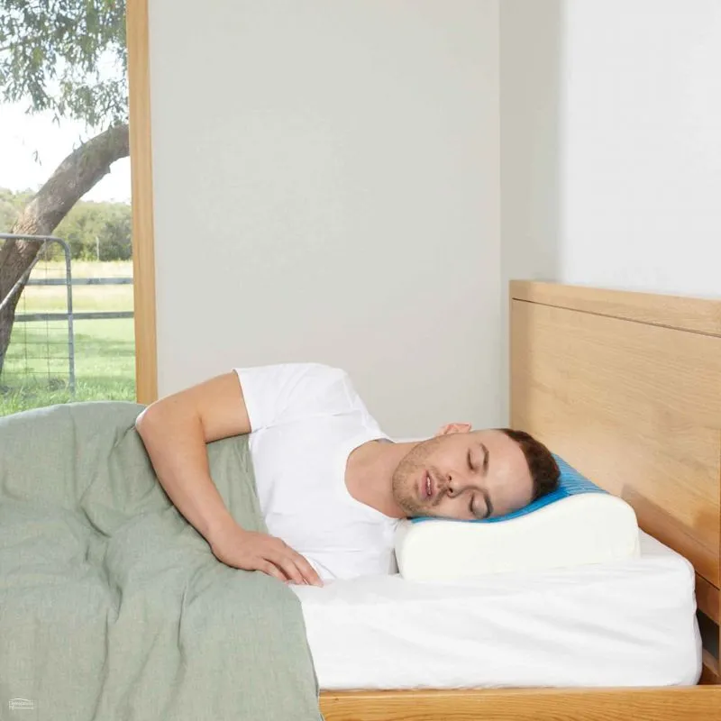 MemoGel Contour Pillow - Cooling Gel Memory Foam Pillow