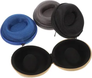 Mens Jewellery Box 4pcs Eva Watch Box Zipper Watch Holder Single Watch Travel Case Eva Earbud Storage Bag Zipper Smartwatch Case Display Organizer Man Portable 600d Oxford Cloth Protective Case Watch