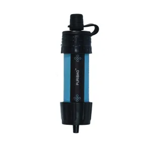 Micro Membrane Filter Straw: Mini Water Filter System - an Ultra-Light Emergency Portable Water Filter That Provides Safe Drinking for Hiking, Backpacking, Camping or Emergency Prepping