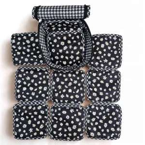 MIDNIGHT DAISY PRINT Earring Organizer