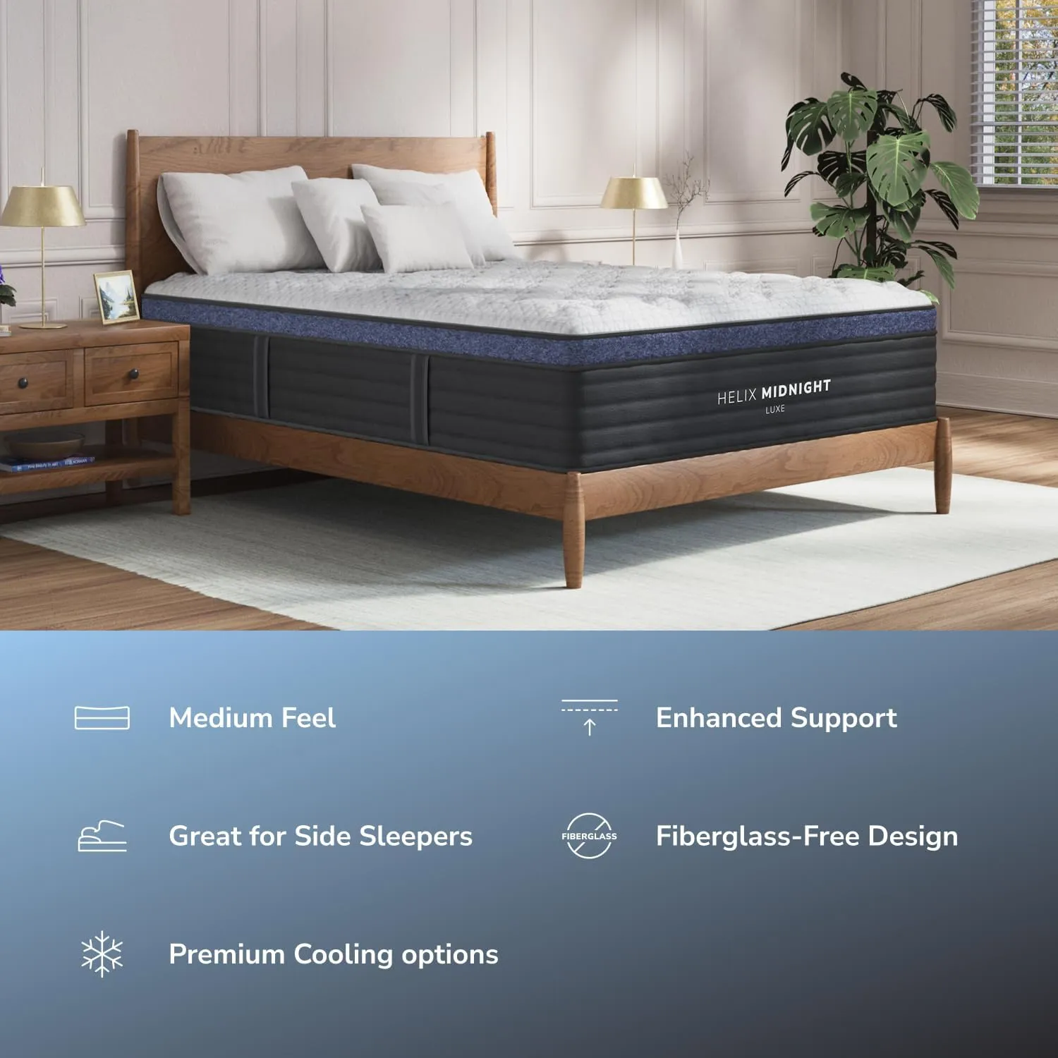 Midnight Luxe Mattress, Queen