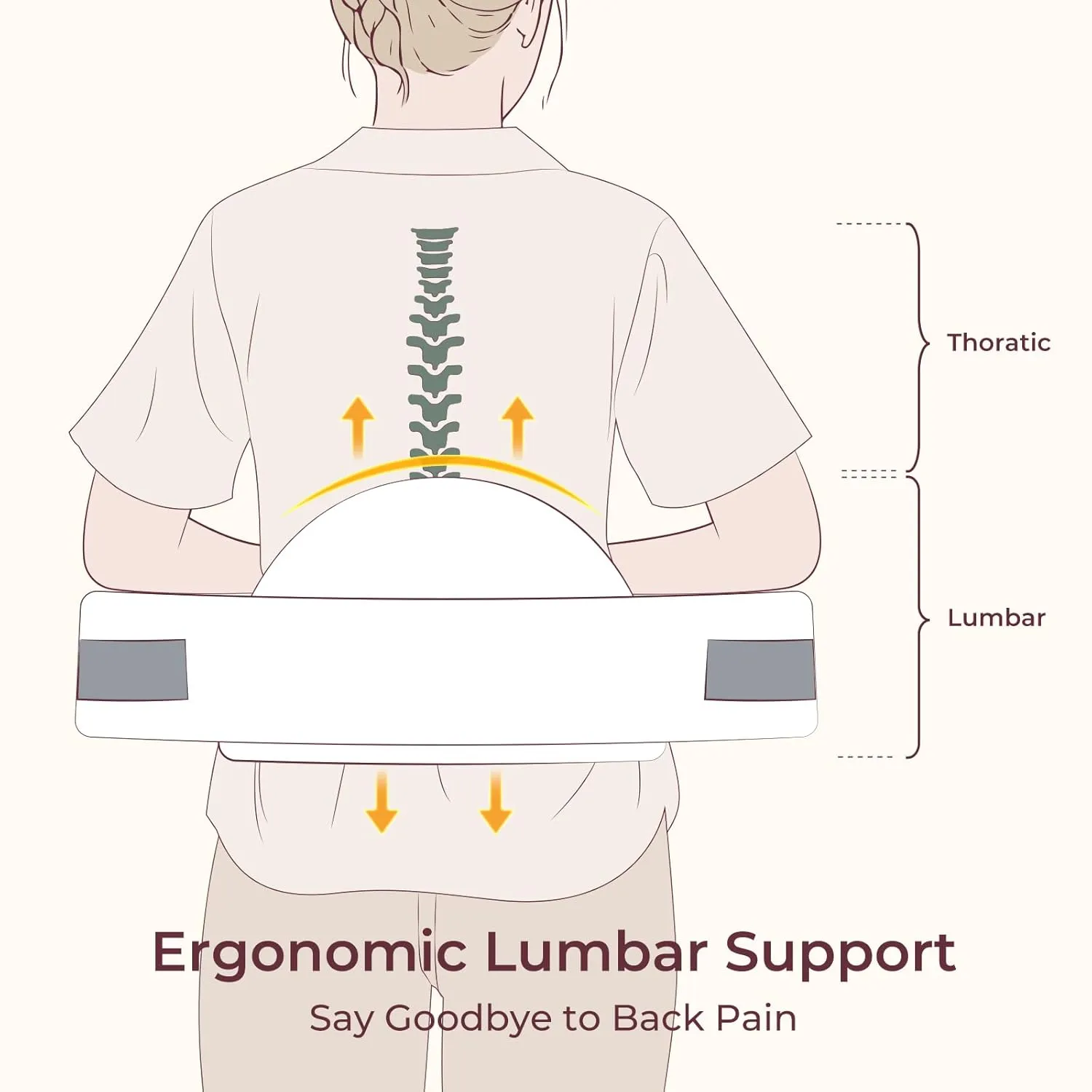 Momcozy CozyPro Nursing Pillow for Breastfeeding - All Around Ergonomic Comfort & Support - Pioneering Safety Fence - Plus Size Wider Feeding Pillow with Lumar Support for Easier and Healthier Nursing