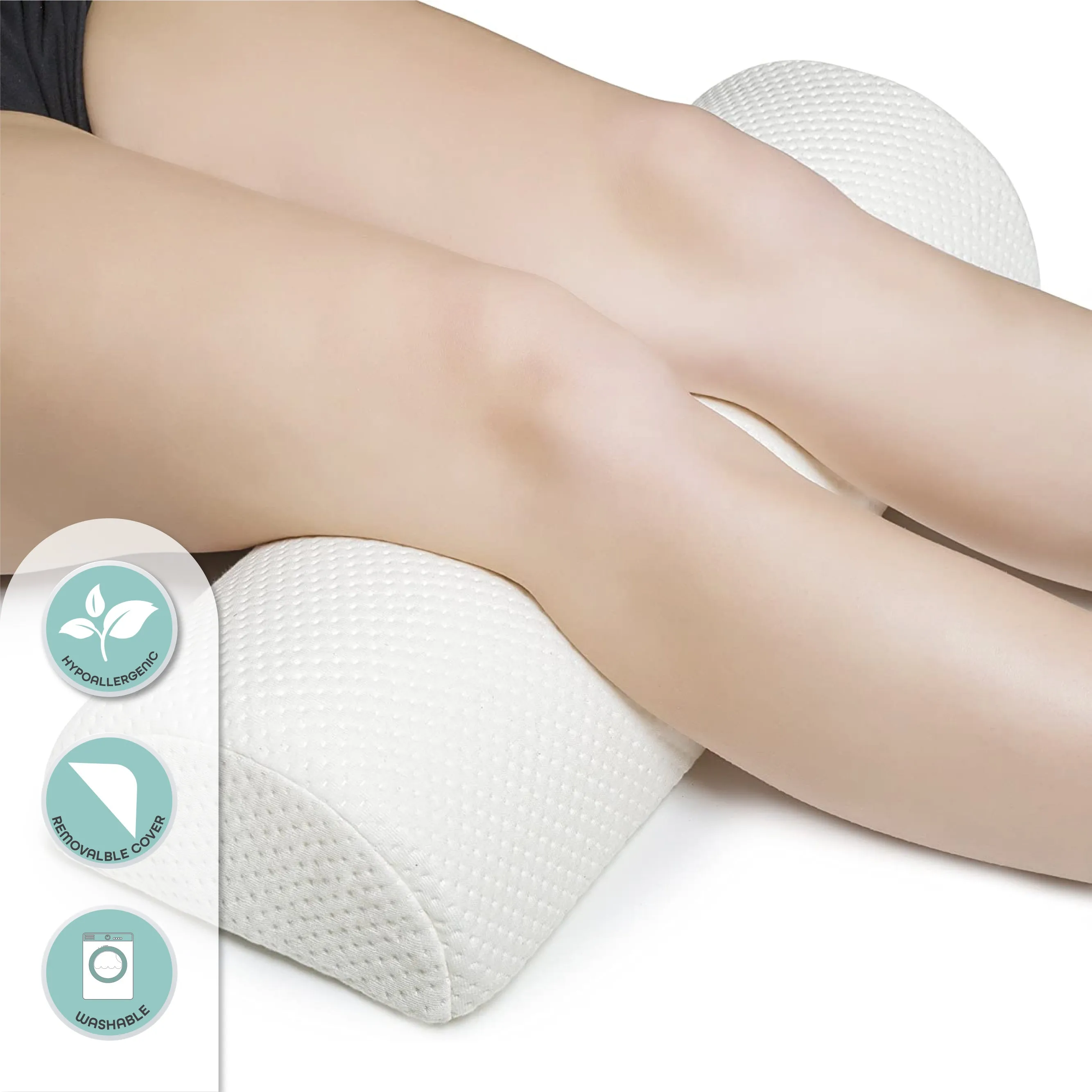 Moon -   Half Moon  Pillow - White