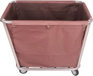 Movable Trolleys, Household Serving Cart Heavy-Duty Rolling Laundry Sorter Cart with Movable Bags Silenters, Multifunction Hotel/Coffee/90 * 65 * 80Cm