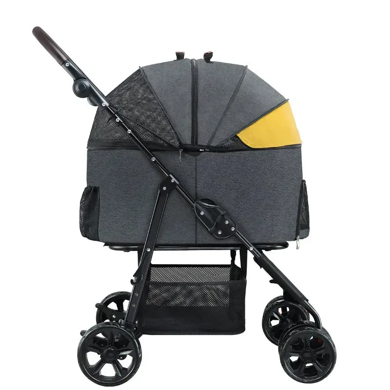 Multifunctional Lightweight Folding Dog Stroller