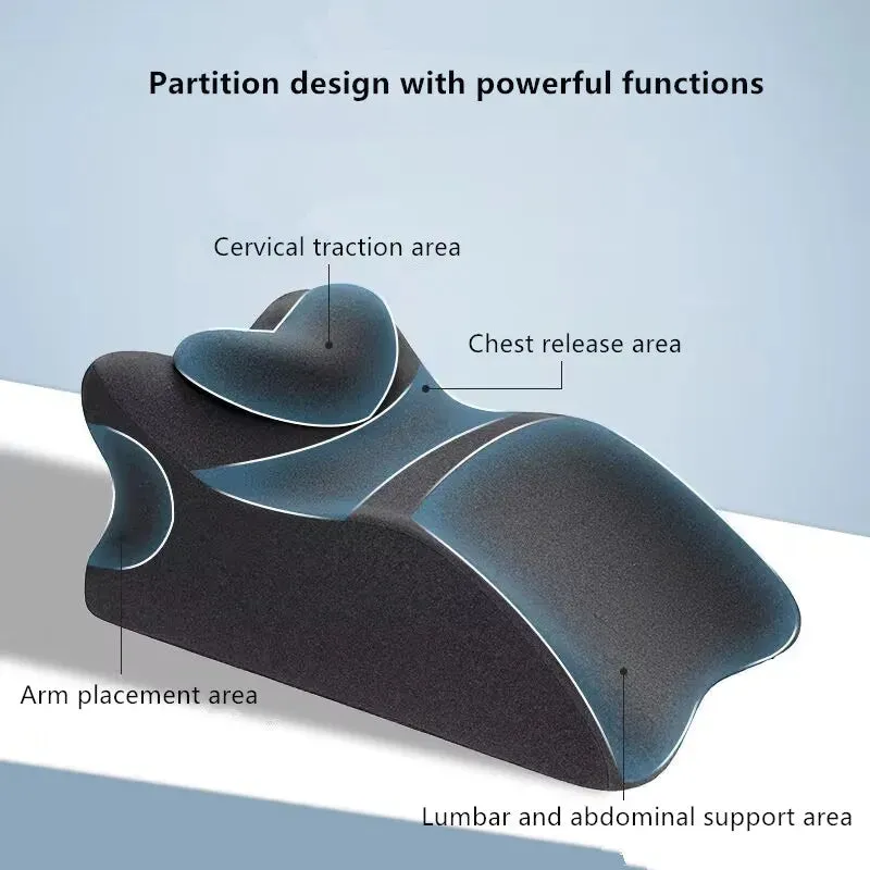 Multifunctional Prone Sleeping Pillow – Ergonomic Lie-on-Bed Cushion for Comfort and Support