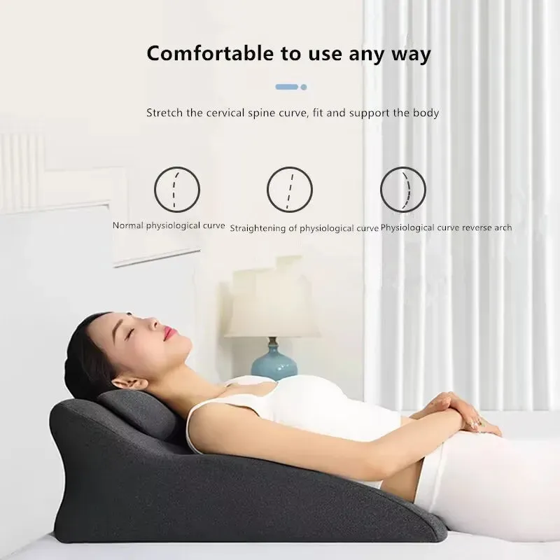 Multifunctional Prone Sleeping Pillow – Ergonomic Lie-on-Bed Cushion for Comfort and Support