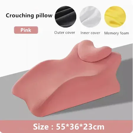 Multifunctional Prone Sleeping Pillow – Ergonomic Lie-on-Bed Cushion for Comfort and Support