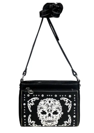 MW Sugar Skull Collection Organizer Crossbody