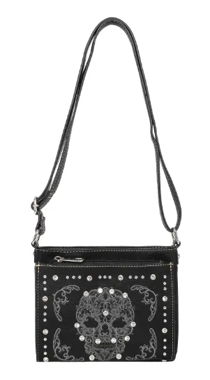 MW Sugar Skull Collection Organizer Crossbody