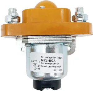 MZJ-400A Solenoid Contactor for Golf Cart, 36V 400A Contactor Solenoid Heavy Duty for Golf Cart Direct Replacement