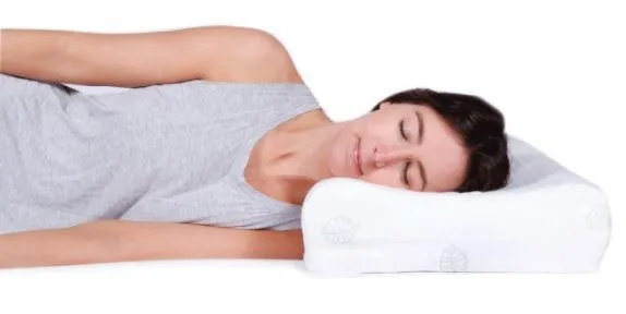 Naturelle Latex Pillow - Contoured, Adjustable, 3 Size Options