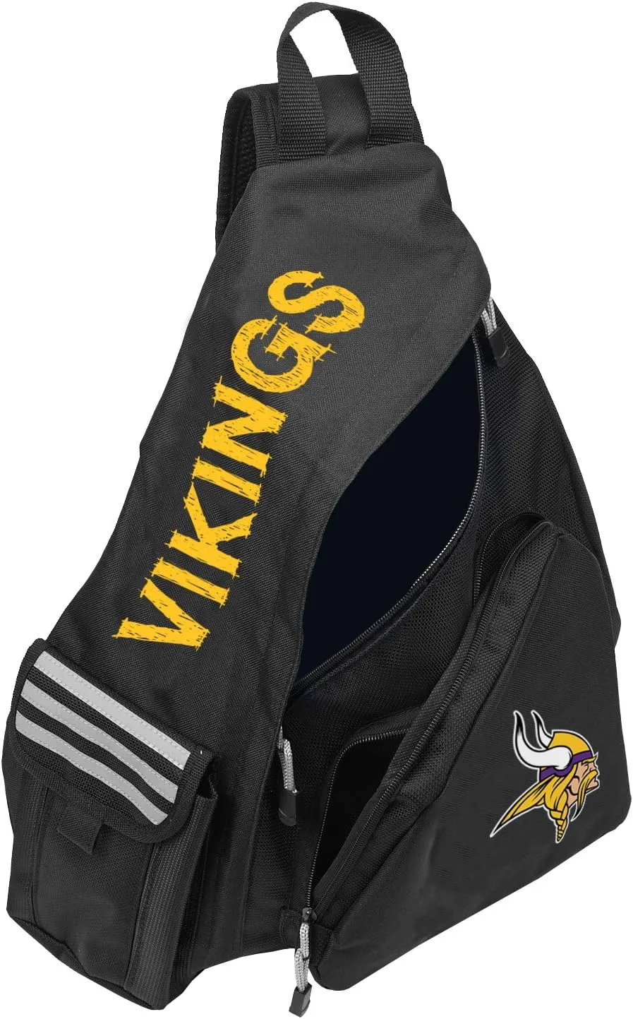 NFL Minnesota Vikings "Leadoff" Sling Backpack, 20" x 9" x 15"