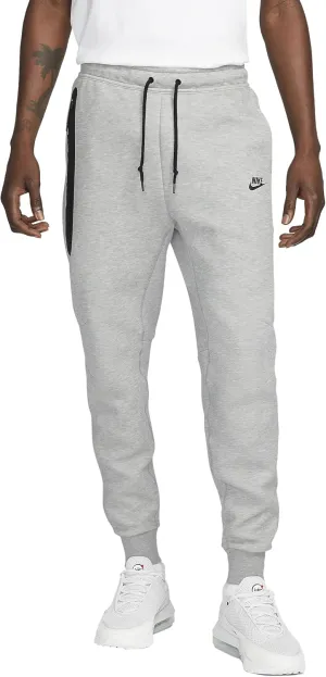 Nike Sportswear Tech Fleece Men's Joggers (DK Grey Heather/Black, FB8002-063) Size Small