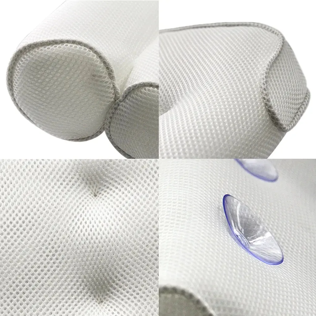 Non-Slip Bathtub Pillow Head