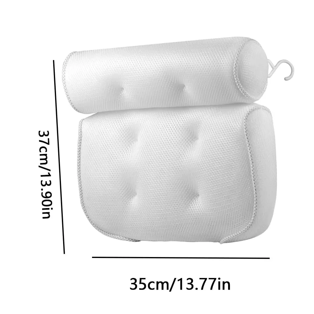 Non-Slip Bathtub Pillow Head