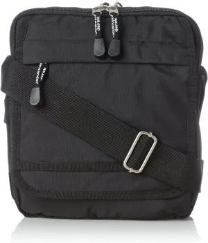 Ns Top Zip Shoulder Bag, Black, One Size