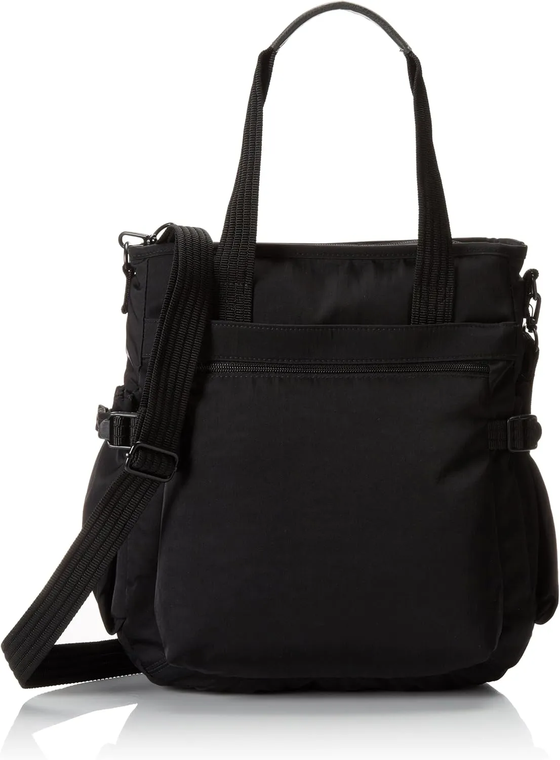 NS Top Zip Tote, Black, One Size