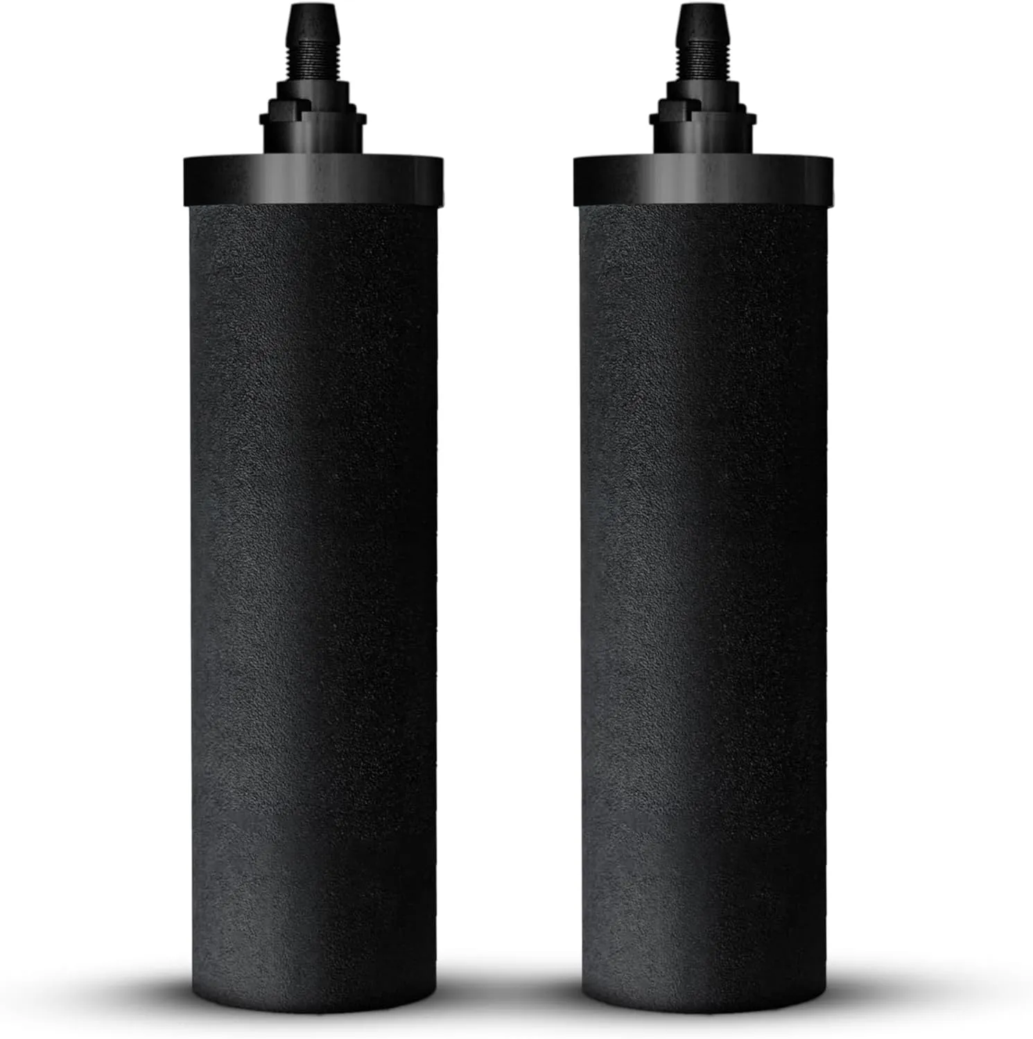 NSF Certified Smart Carbon (Black) Replacement Filter Elements - Pack of 2 Carbon Cartridge for Phoenix Gravity Water Filters, Compatible with Berkey & Other Countertop Water Filters