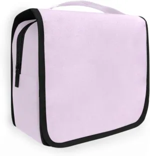 ODAWA Toiletries Bag Pail Lilac Large Capacity Hanging Cosmetic Case Travel Toiletry Bag for Women and Men