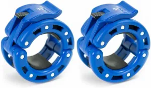 Olympic Barbell Clamps (Pair) – Locking 2" Olympic Size Weight Collars - Quick Release Collar Clips – Bar Clamps Great for Weight Lifting, Olympic Lifts and Strength Training