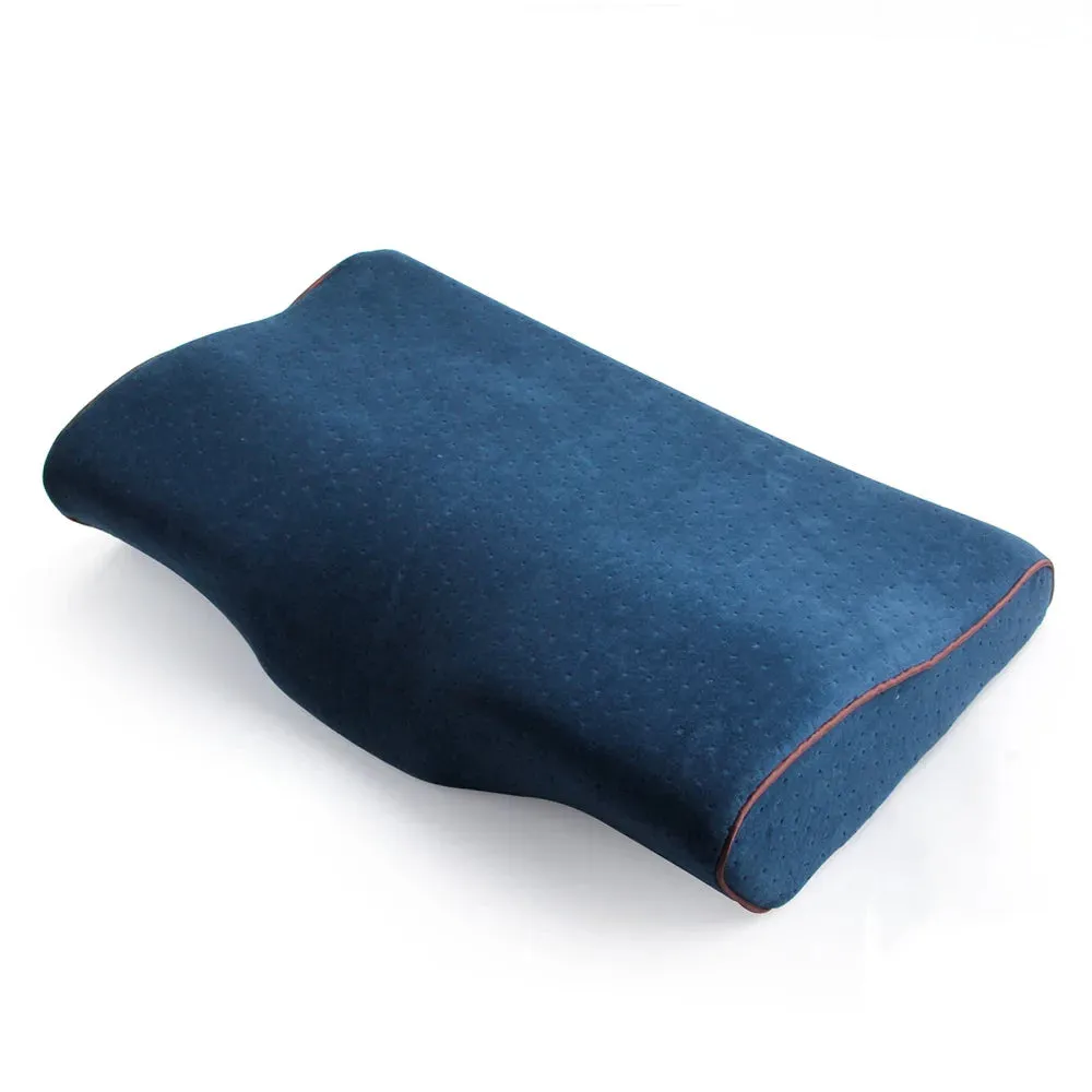 Orthopedic Memory Pillow for Neck Pain Relief & Cervical Neck Protection – Slow Rebound Memory Foam Pillow with Health Care Features