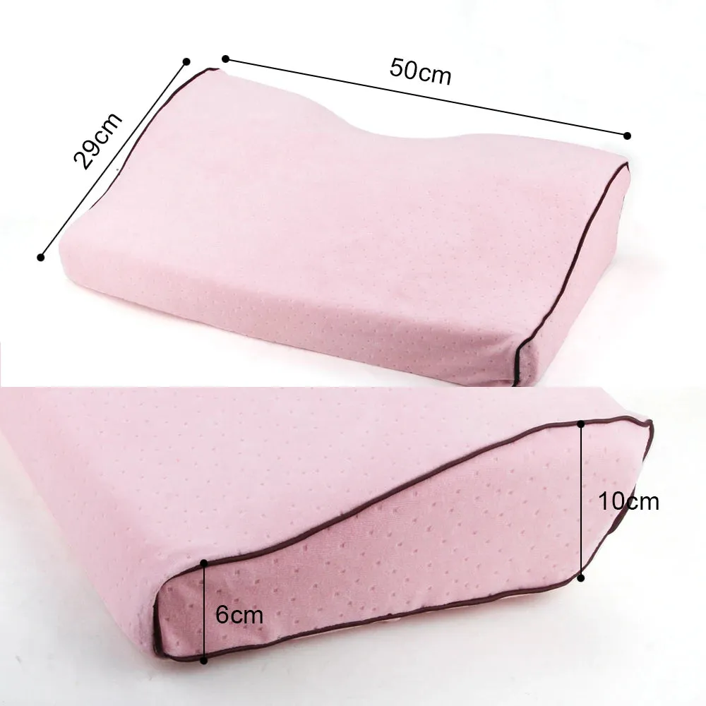 Orthopedic Memory Pillow for Neck Pain Relief & Cervical Neck Protection – Slow Rebound Memory Foam Pillow with Health Care Features