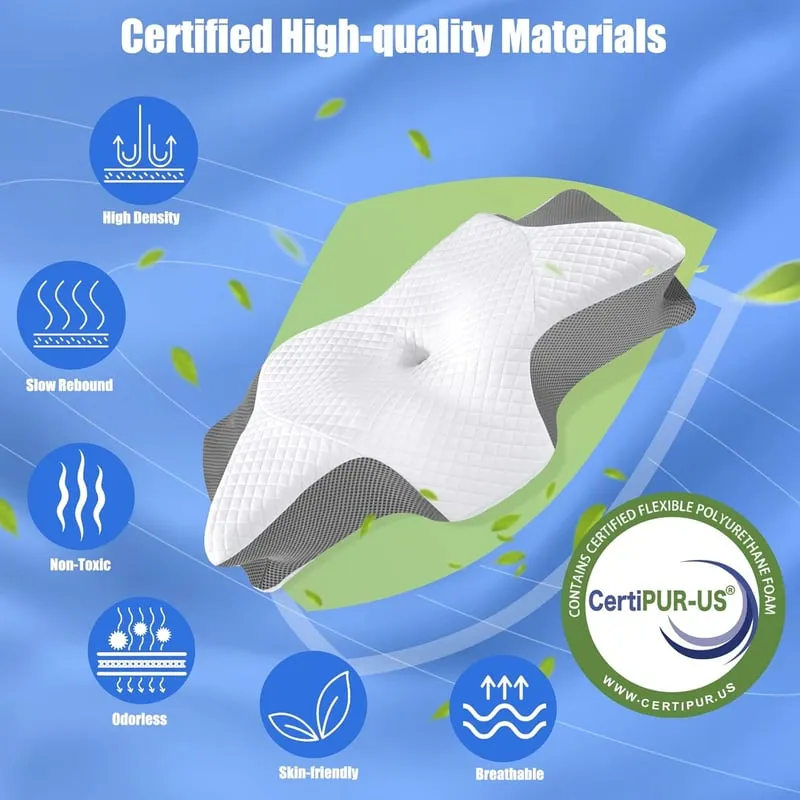 OrthoRest™ - PREMIUM ERGONOMIC PILLOW