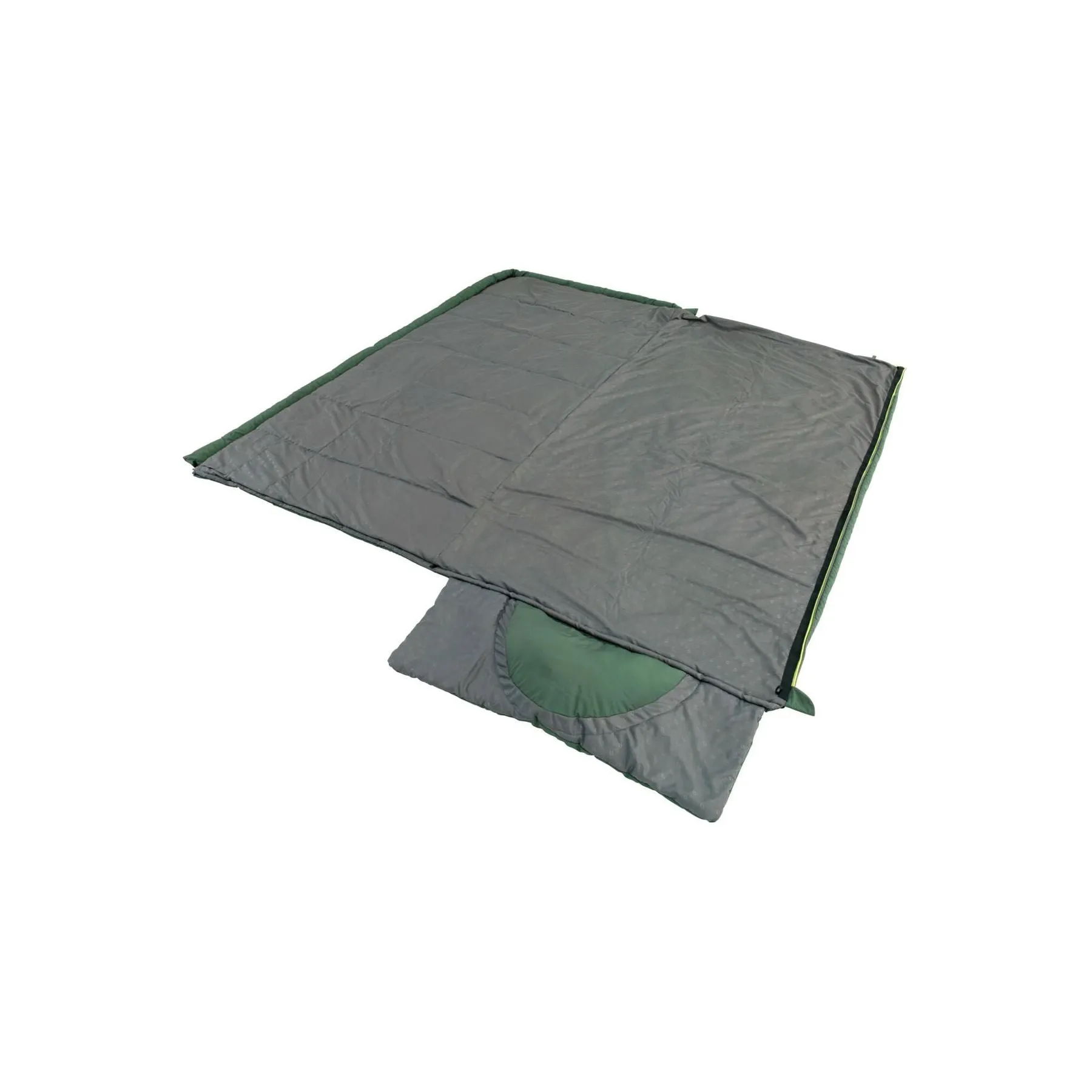 Outwell Contour Lux XL Sleeping Bag 3 Season Green