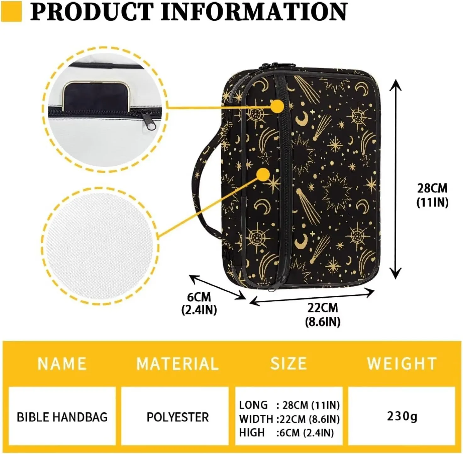 Personalized Bible Covers for Women Men Bible Covers for Women Men with Pockets Book Covers for Hard Cover