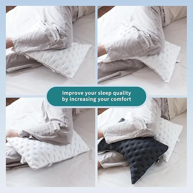 Pillow for Side and Back Sleepers Side Sleeper Pillow for Neck and Shoulder Pain Side Sleeper Bed Pillows Travel Size with Adjustable Shredded Memory Foam Filling