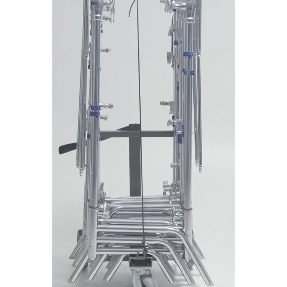 PixaPro Heavy-Duty Large Rolling Utility Cart with Handle
