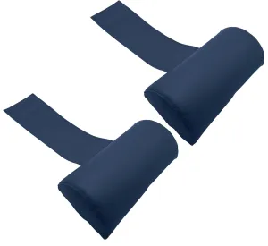 Poolzilla Universal Blue Spa Pillow, Made of Soft Foam for Outdoor Hot Tubs and Chaise lounges - Adjustable Headrest and Weighted That Fits Any Spa