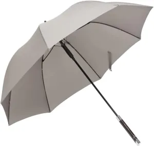 Portable Umbrella for Travel Golf Umbrella Windproof Automatic Open Stick Umbrella Heavy Duty British Gentleman Canopy Vented Umbrella Umbrella Outdoor(Light Gray)