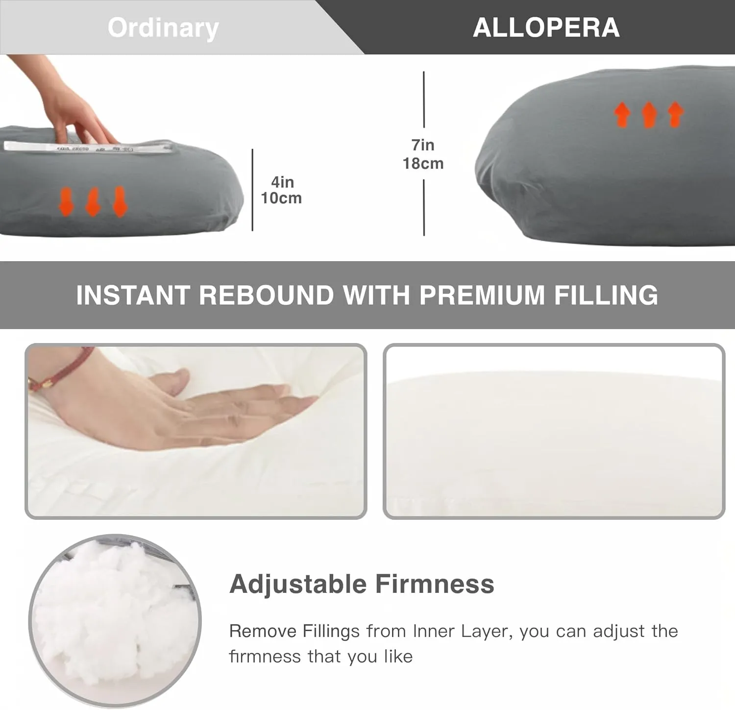 Pregnancy Pillow, Full Body Maternity Pillow 57 inch, with Removable Washable Cover - Sleep Support for Legs, Back, Neck, Shoulder, HIPS, Belly for Pregnent Women, Velvet Cover(Dark Grey)